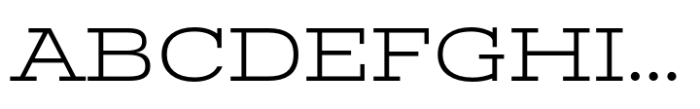 Stint Pro Stint Ultra Expanded Pro Book Font UPPERCASE