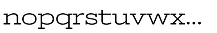 Stint Pro Stint Ultra Expanded Pro Book Font LOWERCASE
