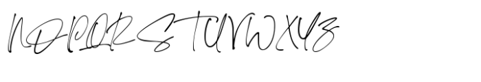 Stockhand Regular Font UPPERCASE