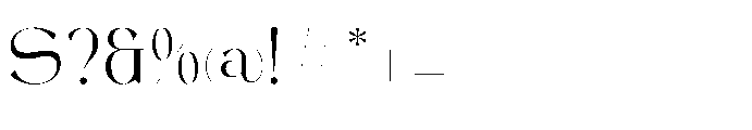 Stogne Gesture Regular Font OTHER CHARS
