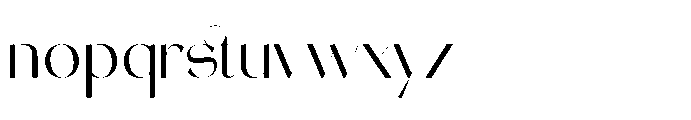 Stogne Gesture Regular Font LOWERCASE
