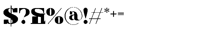 Stolvix Font OTHER CHARS