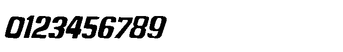 Stompbox Italic Font OTHER CHARS