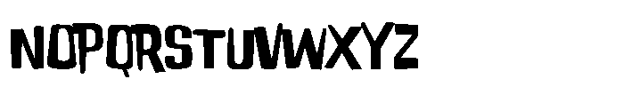 Stompbox Regular Font UPPERCASE