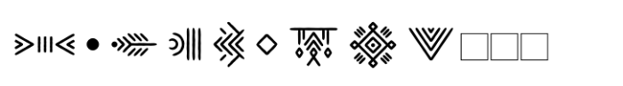 Stonage Symbols Font UPPERCASE