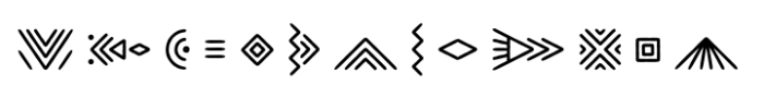 Stonage Symbols FONT