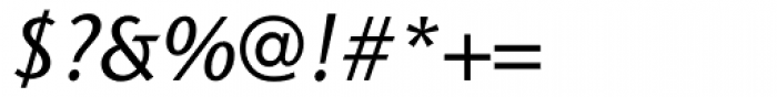 Stone Humanist Medium Italic Font OTHER CHARS