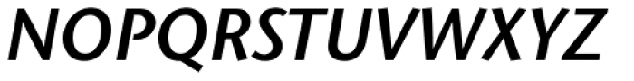 Stone Humanist Pro SemiBold Italic Font UPPERCASE