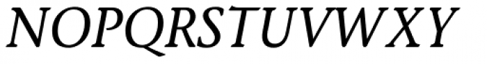 Stone Informal Italic Font UPPERCASE