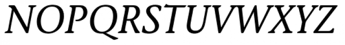 Stone Informal Pro Medium Italic Font UPPERCASE