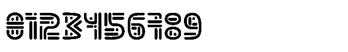 Stone Mask Font OTHER CHARS