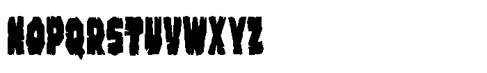 Stone Muscle Font UPPERCASE