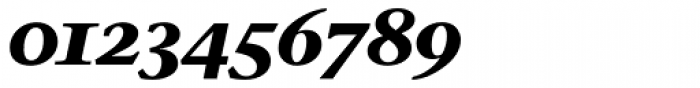 Stone Serif OS Bold Italic Font OTHER CHARS