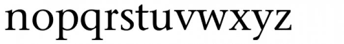 Stone Serif OS Medium Font LOWERCASE