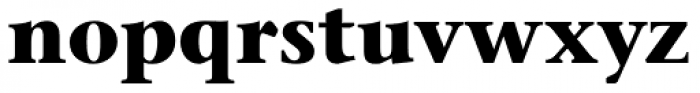 Stone Serif Pro Bold Font LOWERCASE