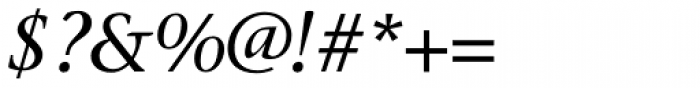 Stone Serif Pro Medium Italic Font OTHER CHARS