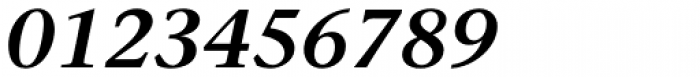 Stone Serif SemiBold Italic Font OTHER CHARS