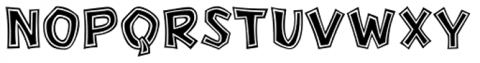 Stonecut JNL Font UPPERCASE