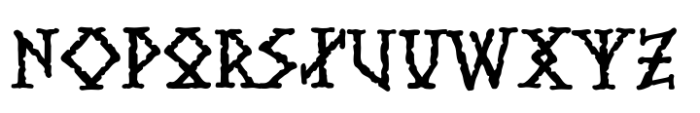 Stonehenge Regular Font UPPERCASE
