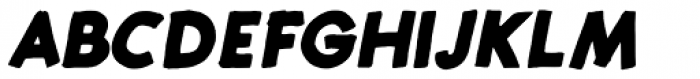 Stonehill Oblique Font UPPERCASE