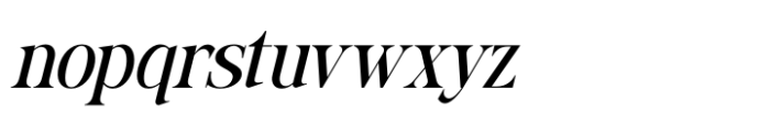 Stories Grand Italic Font LOWERCASE