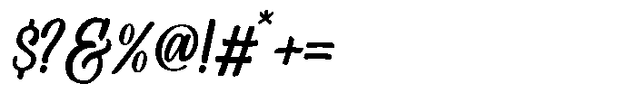Storing Font OTHER CHARS