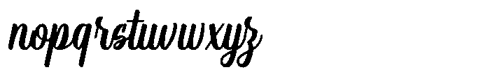 Storing Font LOWERCASE