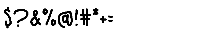 Storke Bold Font OTHER CHARS