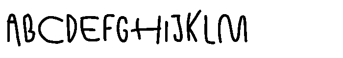 Storke Regular Font UPPERCASE