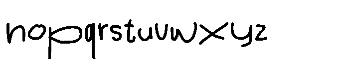 Storke Regular Font LOWERCASE