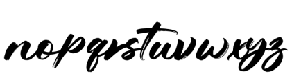 Storm Wraith Regular Font LOWERCASE