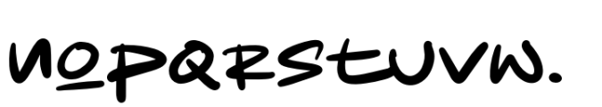 Stormbreak Font LOWERCASE