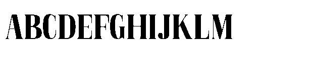 Storn Bold Font UPPERCASE