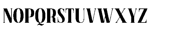 Storn Bold Font UPPERCASE