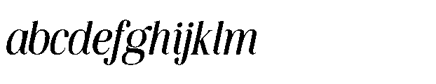 Storn Regular Italic FONT