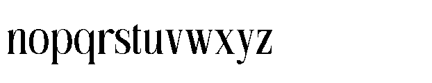 Storn Regular Font LOWERCASE