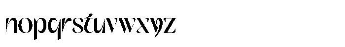 Story Guard Bold Font LOWERCASE