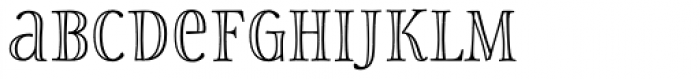 Storyteller Serif Engraved Font LOWERCASE