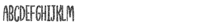 Storytime Stipple Rough Font UPPERCASE