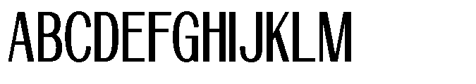 Stovina Sans Font UPPERCASE