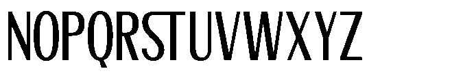 Stovina Sans Font UPPERCASE