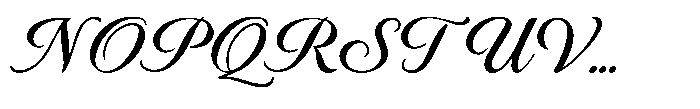 Stovina Script Font UPPERCASE