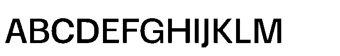 Straat Medium Font UPPERCASE