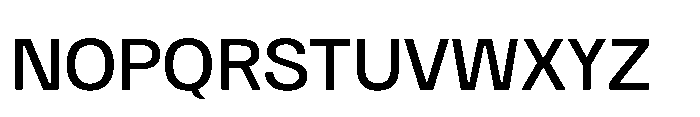 Straat Medium Font LOWERCASE