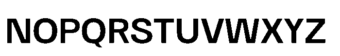 Straat Semi Bold Font LOWERCASE
