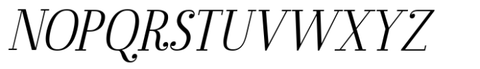 Stradivari Italic Font UPPERCASE