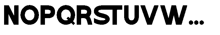 Strafon Bold Font UPPERCASE