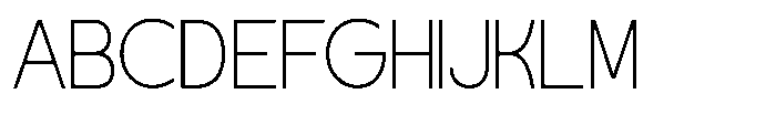 Strafon Light Font UPPERCASE