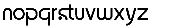 Strafon Regular Font LOWERCASE