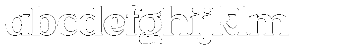 Strage Outline FONT